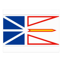 NEWFOUNDLAND FLAG POST CARDS