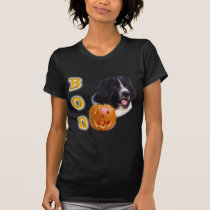 Newfoundland (landseer) Halloween Boo t-shirts