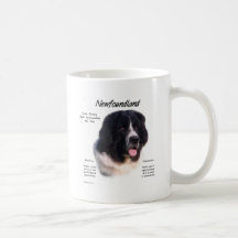 Newfoundland (landseer) History Design Coffee Mugs