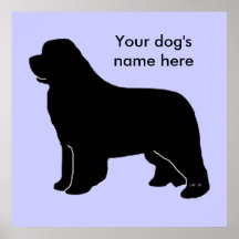 Newfoundland poster with customizable name