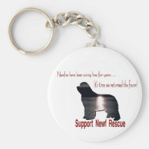 Newfoundland Rescue Keychains