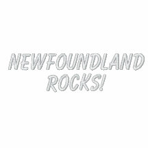 Newfoundland Rocks! Embroidered Hoodie