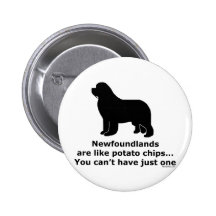 Newfoundlands are like potato chips buttons