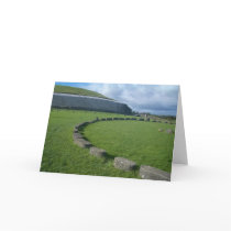 Newgrange, Ireland. Card