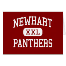 Newhart - Panthers - Middle - Mission Viejo Greeting Cards