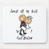 Newlywed First Dance Tshirts and Gifts Mouse Mat