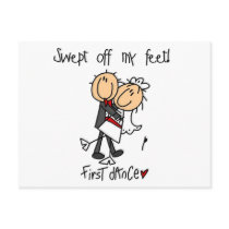 Newlywed First Dance Tshirts and Gifts Post Cards