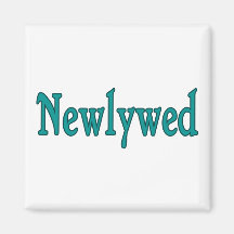 Newlywed Fridge Magnet