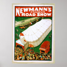 Newmanns Famous Road Show Poster