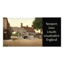 Newport Arch, Lincoln City, Lincolnshire, England Picture Card