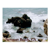 Newport Beach California Gold Coast Postcard Photo