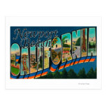 Newport, California - Large Letter Scenes Postcard