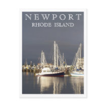 Newport Harbour Postcard