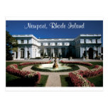 Newport Île de Rhode, carte postale de manoir de R