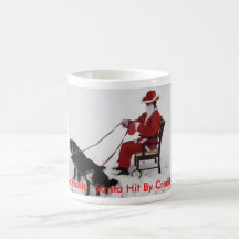 News Flash - Santa Hit By Credit Crunch! Coffee Mug