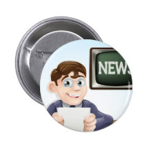 News reporter pin