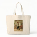 Newsboy Selling New-York Herald, circa 1857 Bags