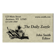 Newspaper Business Card