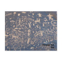 Newspaper Rock postcard