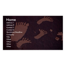 Newspaper Rock, Utah, U.S.A. Business Card Template