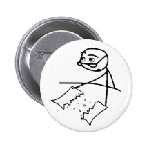 Newspaper Tear Guy Buttons