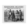 Newspaper vendor during the Civil War Postcards