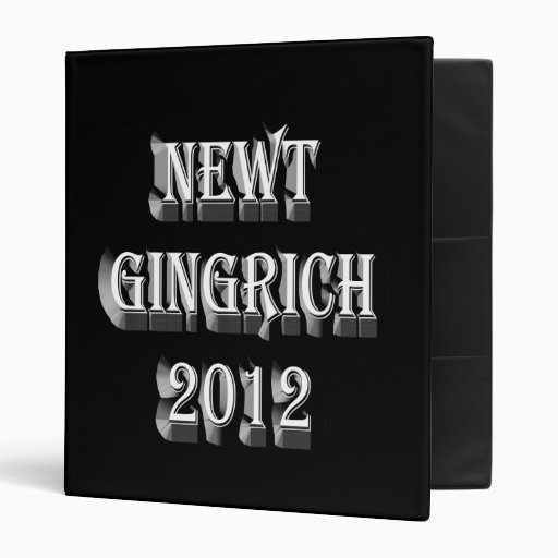 Newt Gingrich 2012 Binder
