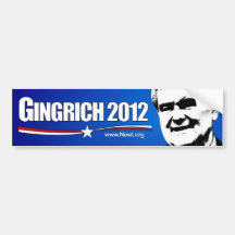 Newt Gingrich 2012 Bumper Stickers