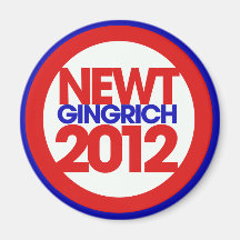 Newt Gingrich 2012 Magnet