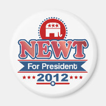 NEWT Gingrich 2012 Magnets