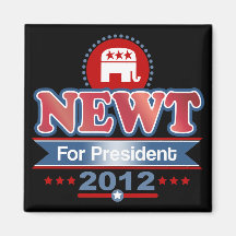 NEWT Gingrich 2012 Magnets