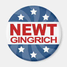 NEWT Gingrich 2012 Refrigerator Magnet