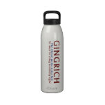 Newt Gingrich 2012 Water Bottle