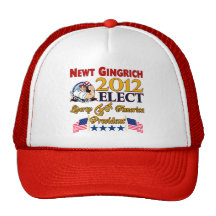 Newt Gingrich For President Mesh Hat