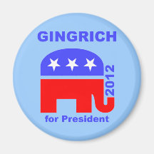 Newt Gingrich Refrigerator Magnets