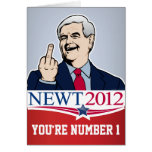 Newt Gingrich Satire Card