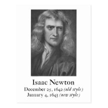 Newton Postcard