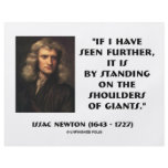 Newton Standing On The Shoulders Of Giants flyers