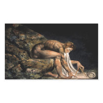 Newton William Blake Masonic Painting Stickers