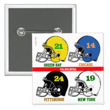 NFL 2011 Football Final Four Scores Button