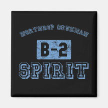 NG B-2 Spirit - BLUE Refrigerator Magnet