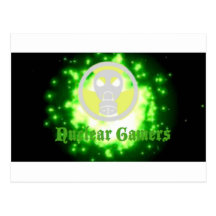 NG Nuclear Gamers Postcards