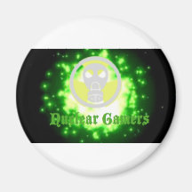 NG Nuclear Gamers Refrigerator Magnet