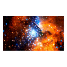 NGC 3603 -2008 BUSINESS CARD TEMPLATE