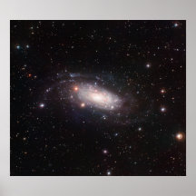 NGC 3621 Spiral Galaxy Poster