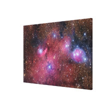 NGC 6559 Nebula in Sagittarius Canvas Prints