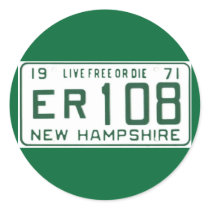 NH71 ROUND STICKER
