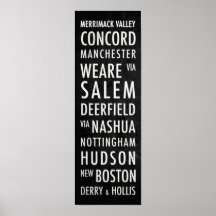 NH Bus Poster - Merrimack Valley