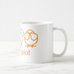¡ni un pio! = not a peep! coffee mugs