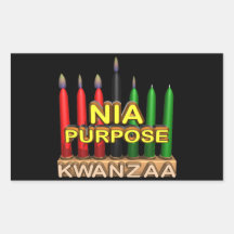 Nia Rectangle Sticker